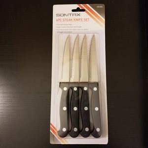 🔪 Sontax 4 Piece Steak Knife Set 🔪